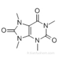 1H-Purine-2,6,8 (3H) -trione, 7,9-dihydro-1,3,7,9-tétraméthyl- CAS 2309-49-1